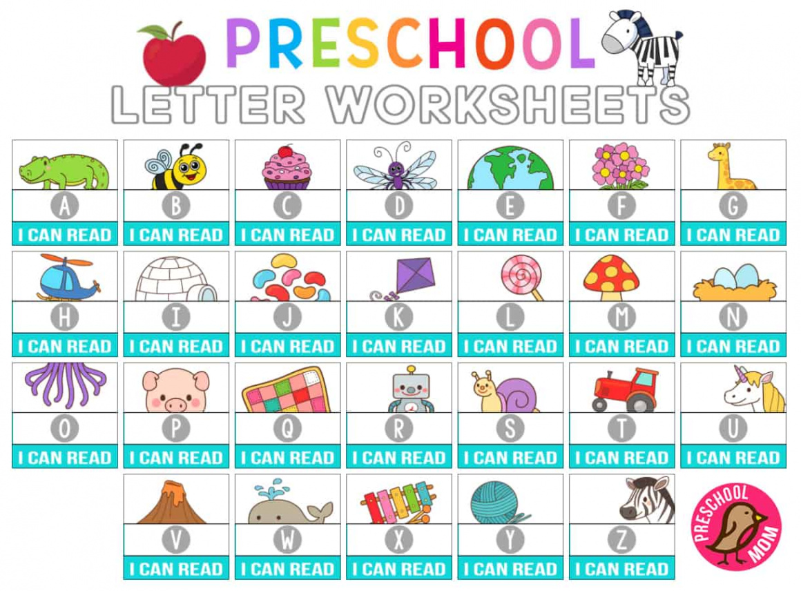 Alphabet Printables - Preschool Mom