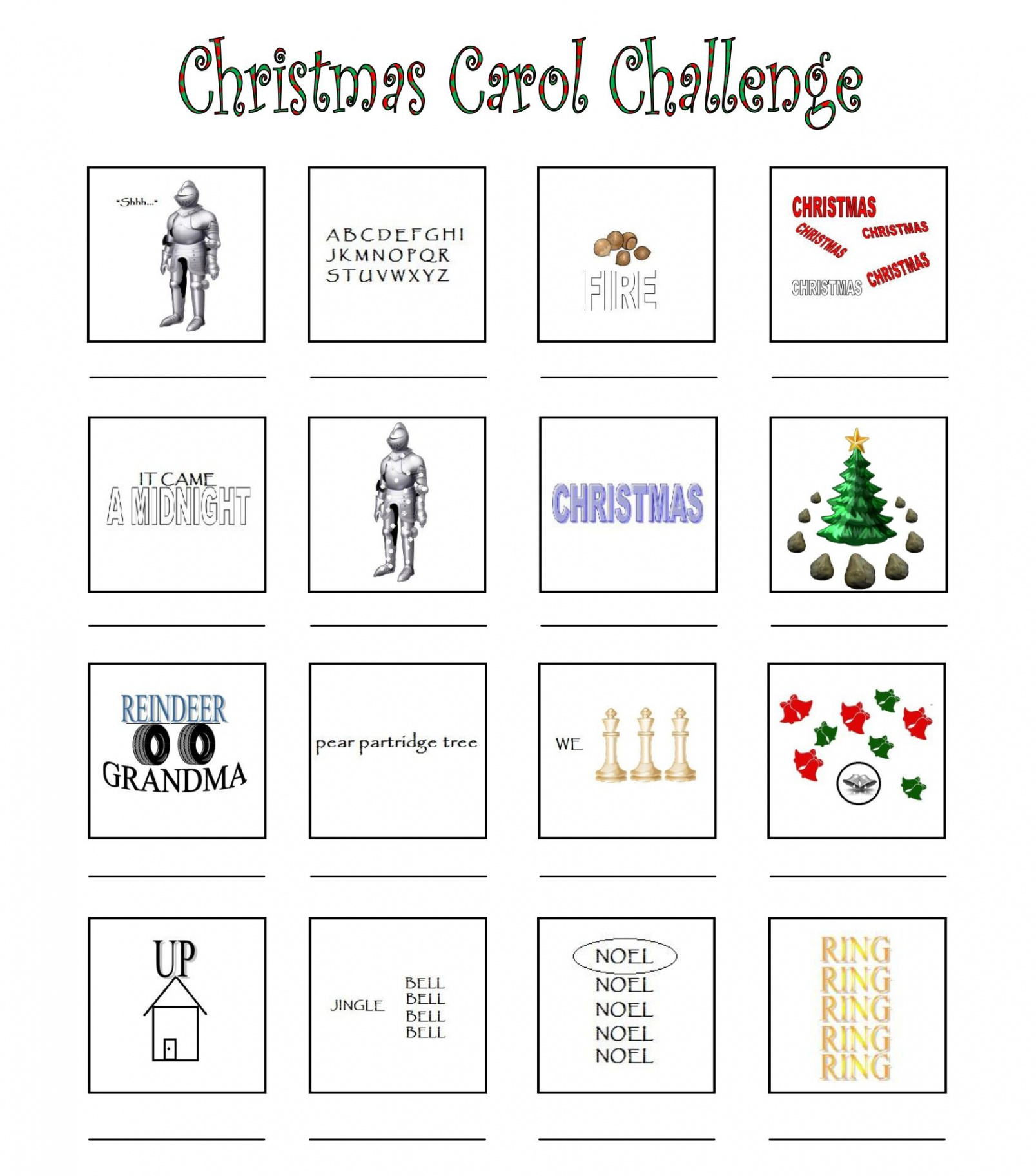 Best Christmas Brain Teasers Activities Printables - printablee