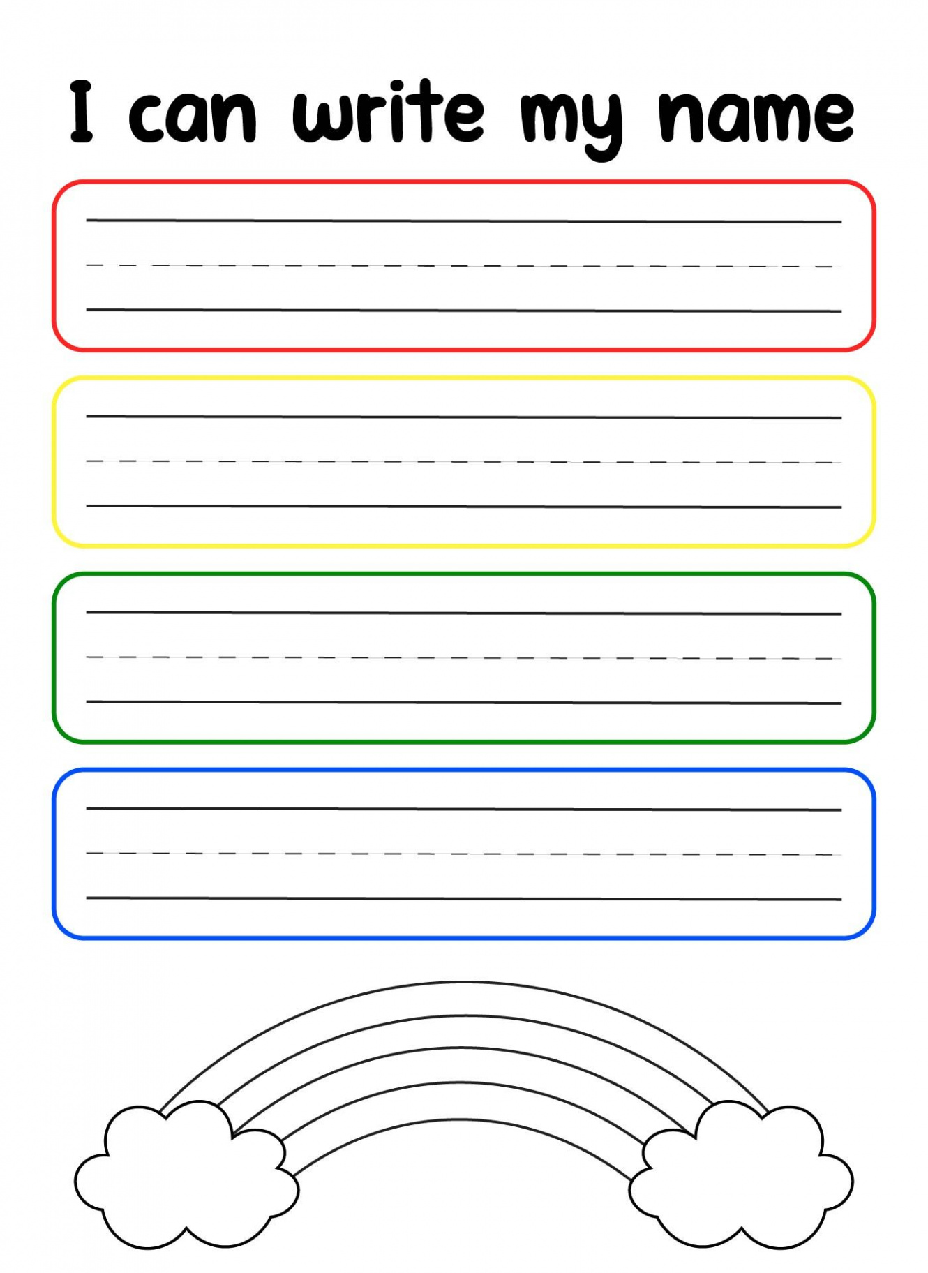 Best My Name Tracing Printable Worksheets in   Name writing