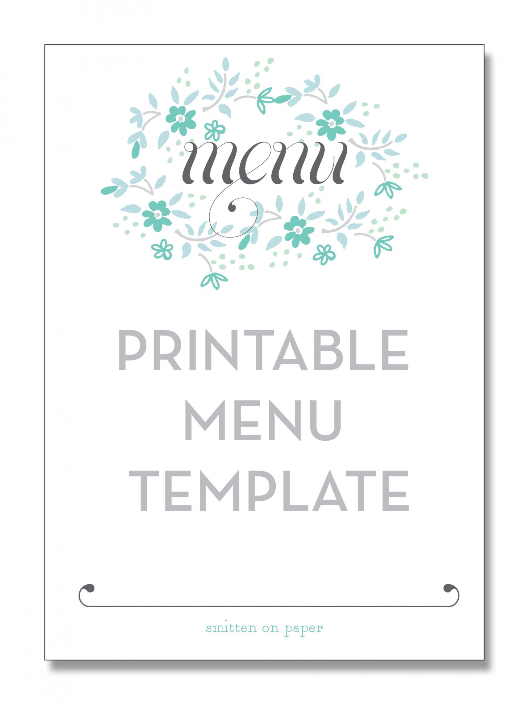 Blog  Printable menu template, Menu card template, Free printable