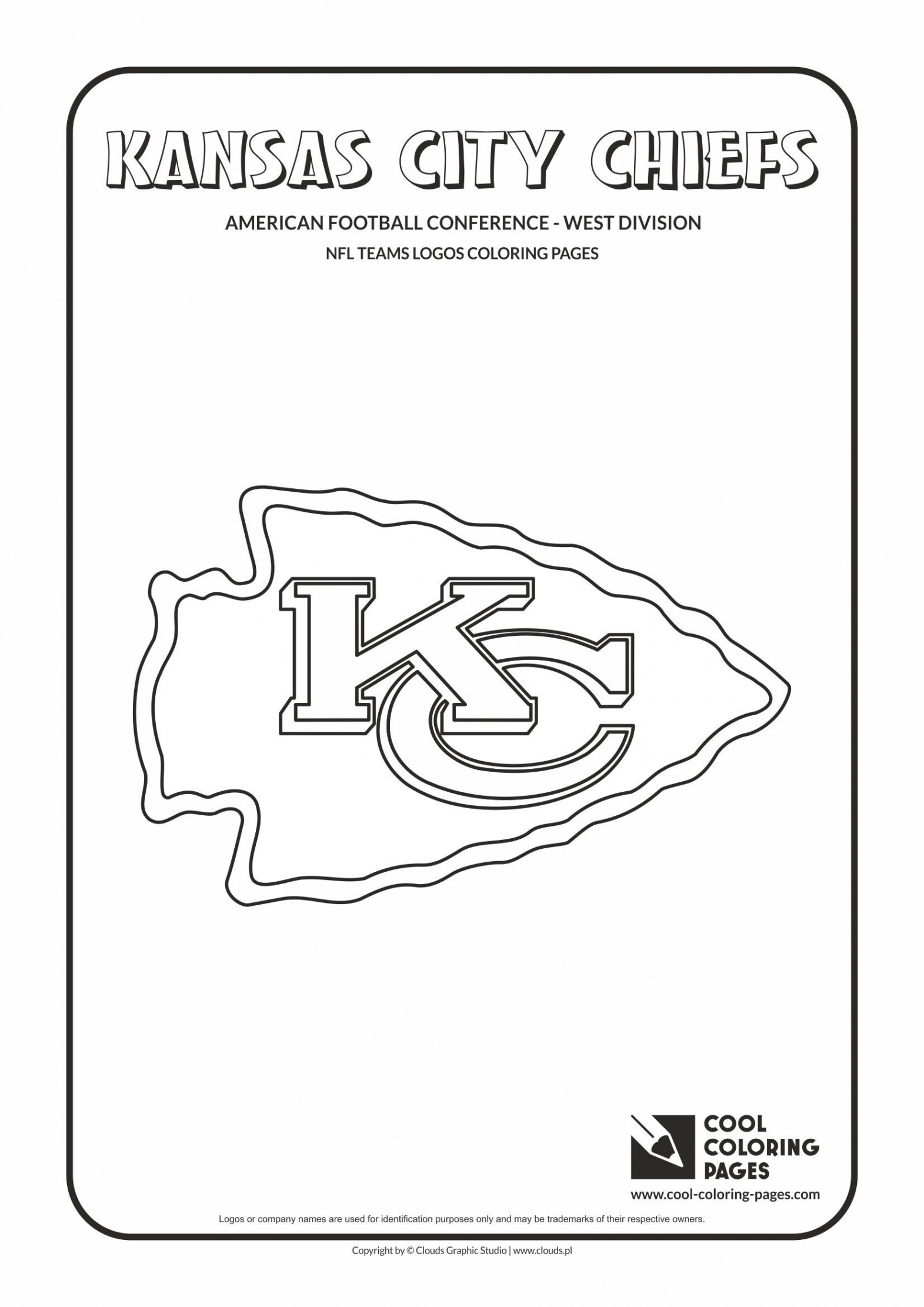 Cool Coloring Pages - NFL American Football Clubs Logos - American