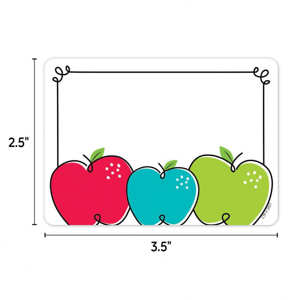 Doodle Apples Labels – Creative Teaching Press