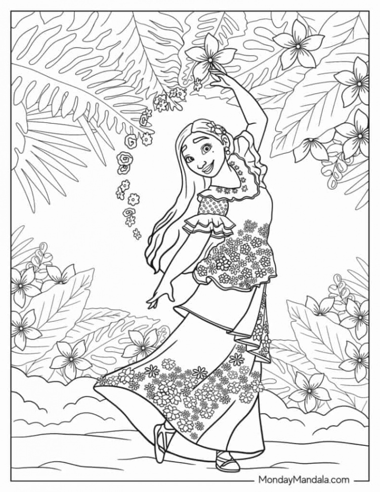 Encanto Coloring Pages (Free PDF Printables)