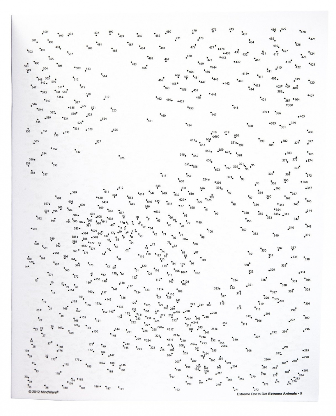 Extreme Dot to Dot: Extreme Animals by MindWare - Shop Online for