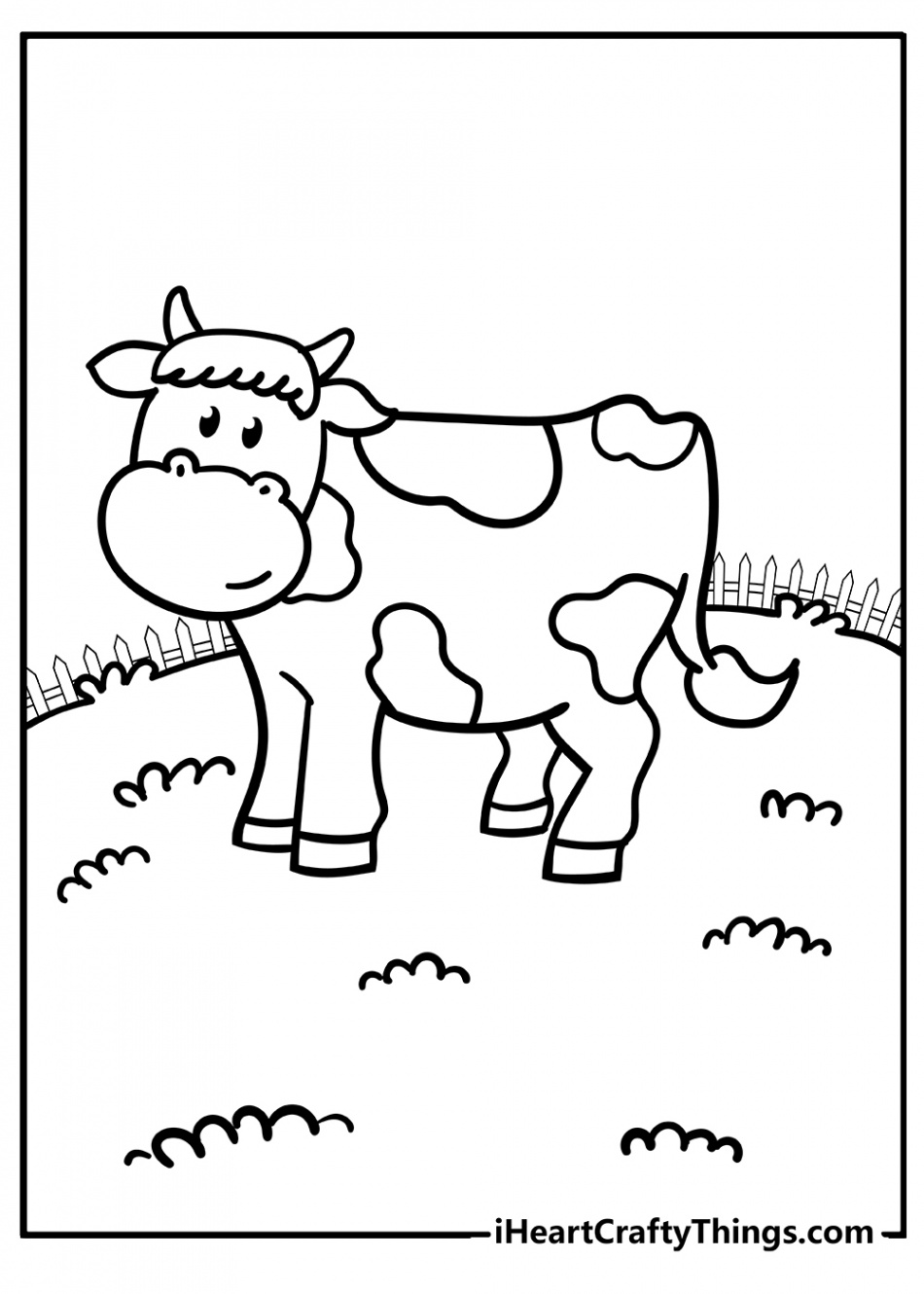 Farm Animal Coloring Pages (% Free Printables)