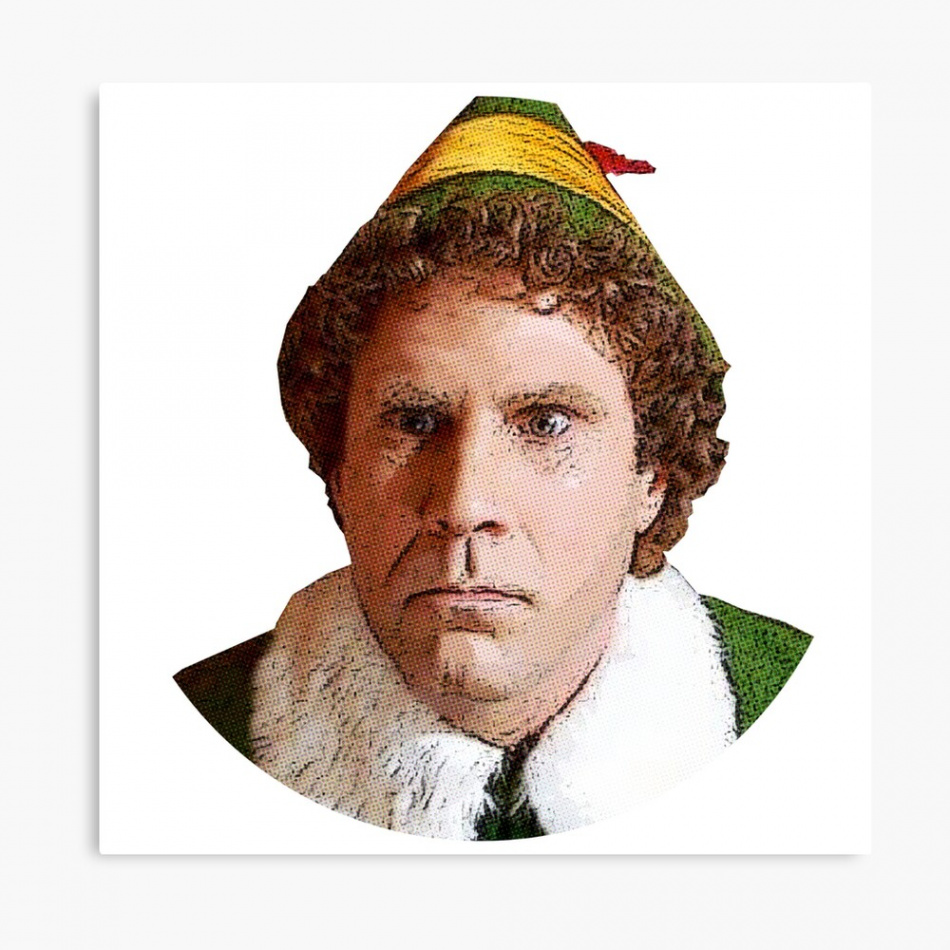 Fotodruck for Sale mit "BUDDY THE ELF Weihnachtsfilm Angry Elf