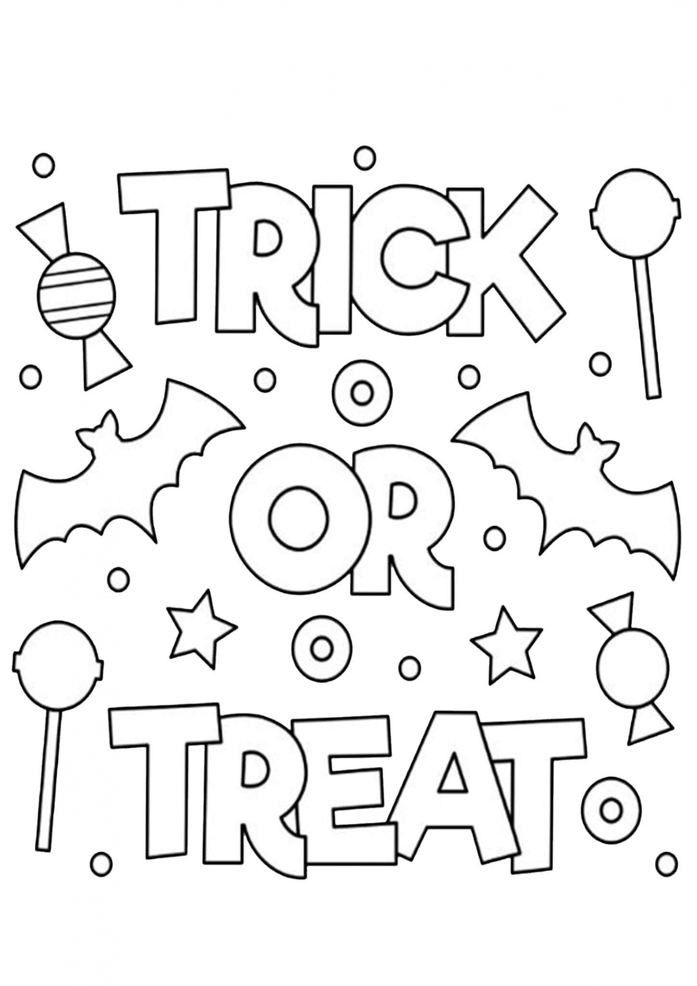 Free & Easy To Print Halloween Coloring Pages  Halloween coloring