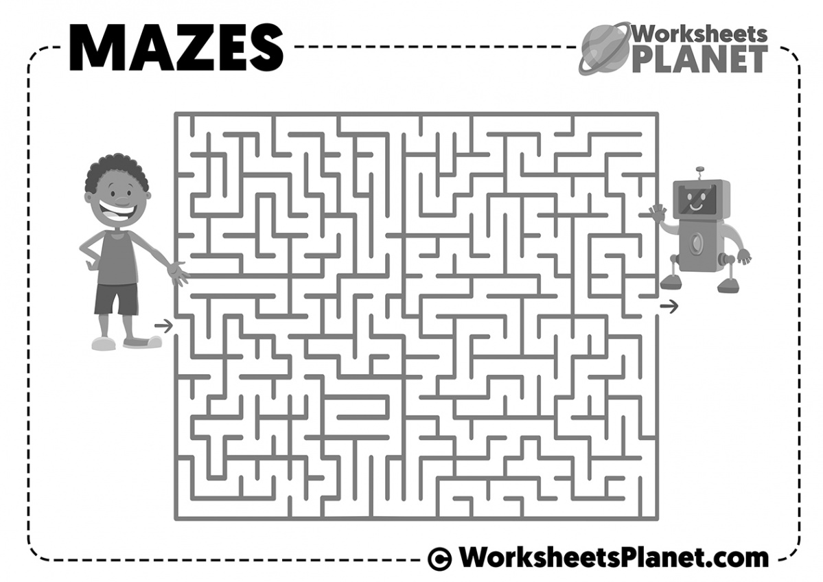 Free Easy Printable Mazes for Kids  Download the FREE PACK