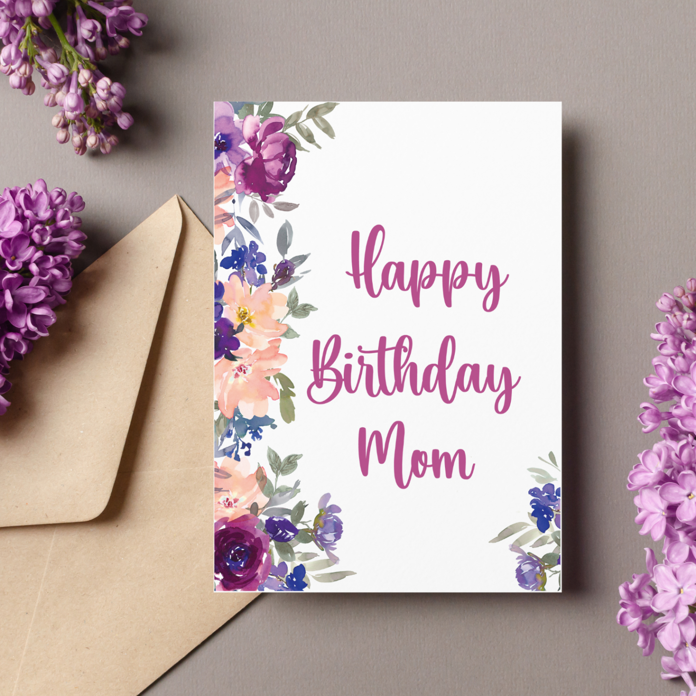 Free Printable Birthday Cards for Mom ( Designs!) - Leap of Faith