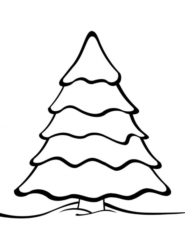 Free Printable Christmas Tree Templates  Christmas tree coloring