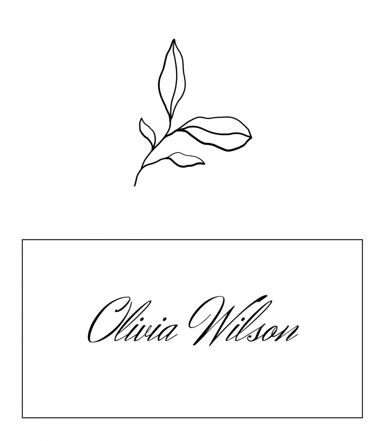 Free printable custom place card templates  Canva