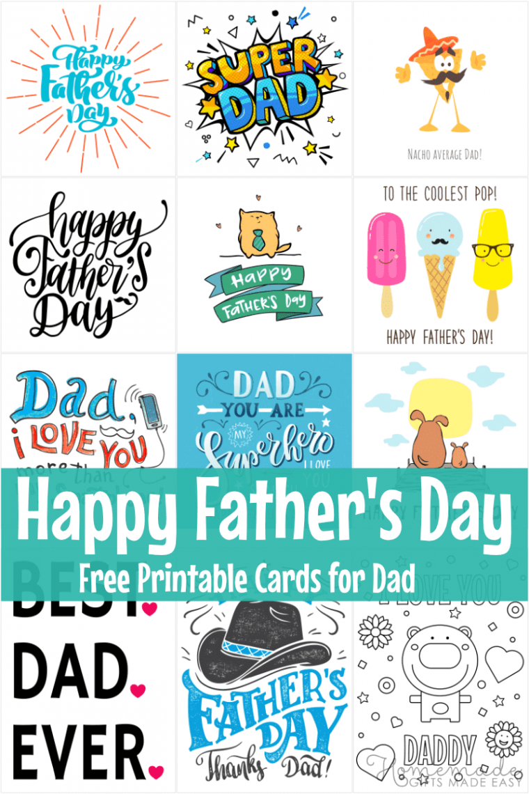 Free Printable Father