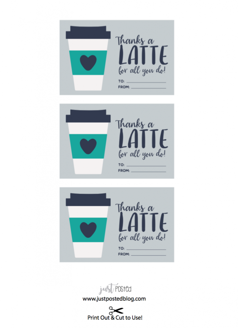 Free Printable for a Starbucks Gift Card – Just Posted  Starbucks