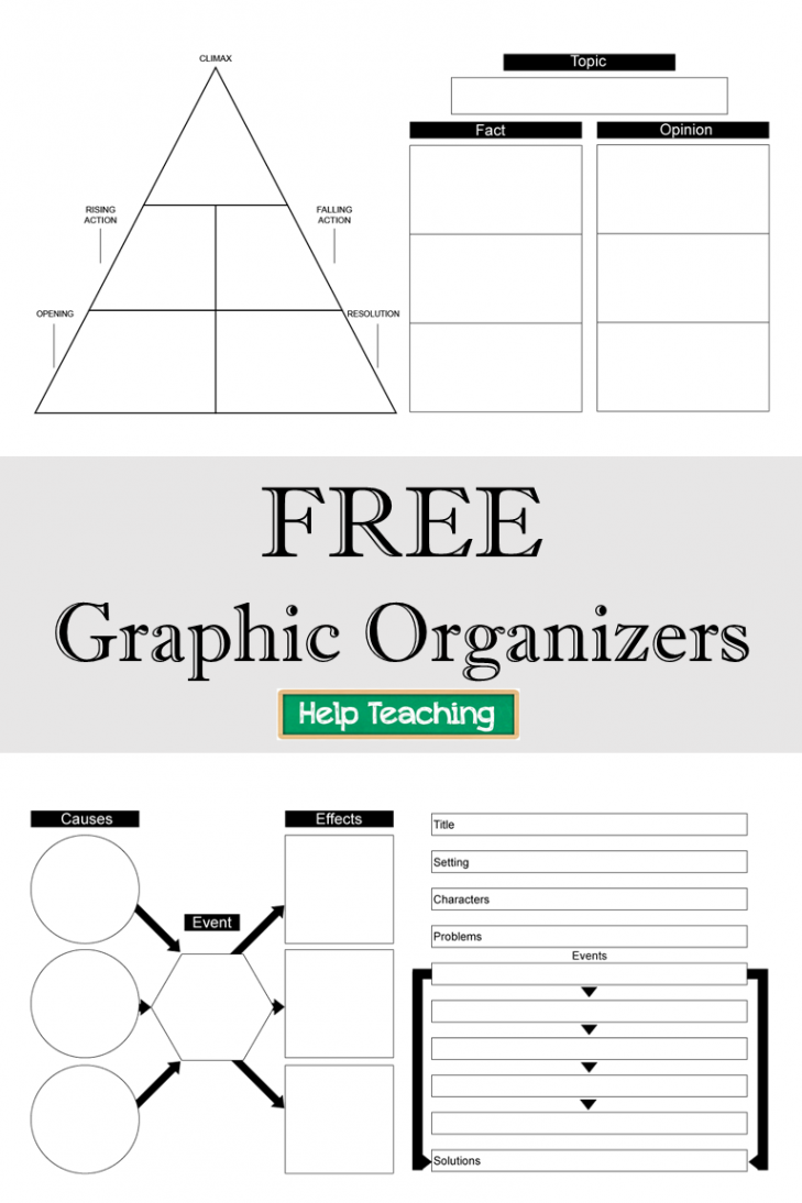 Free Printable Graphic Organizers - Check out our collection of