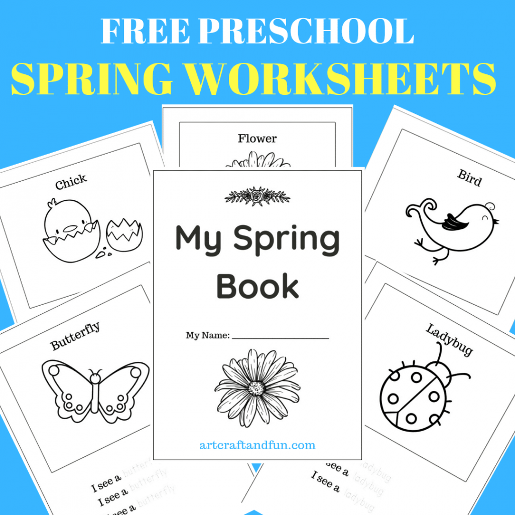 Free Printable Spring Worksheets For Preschoolers -