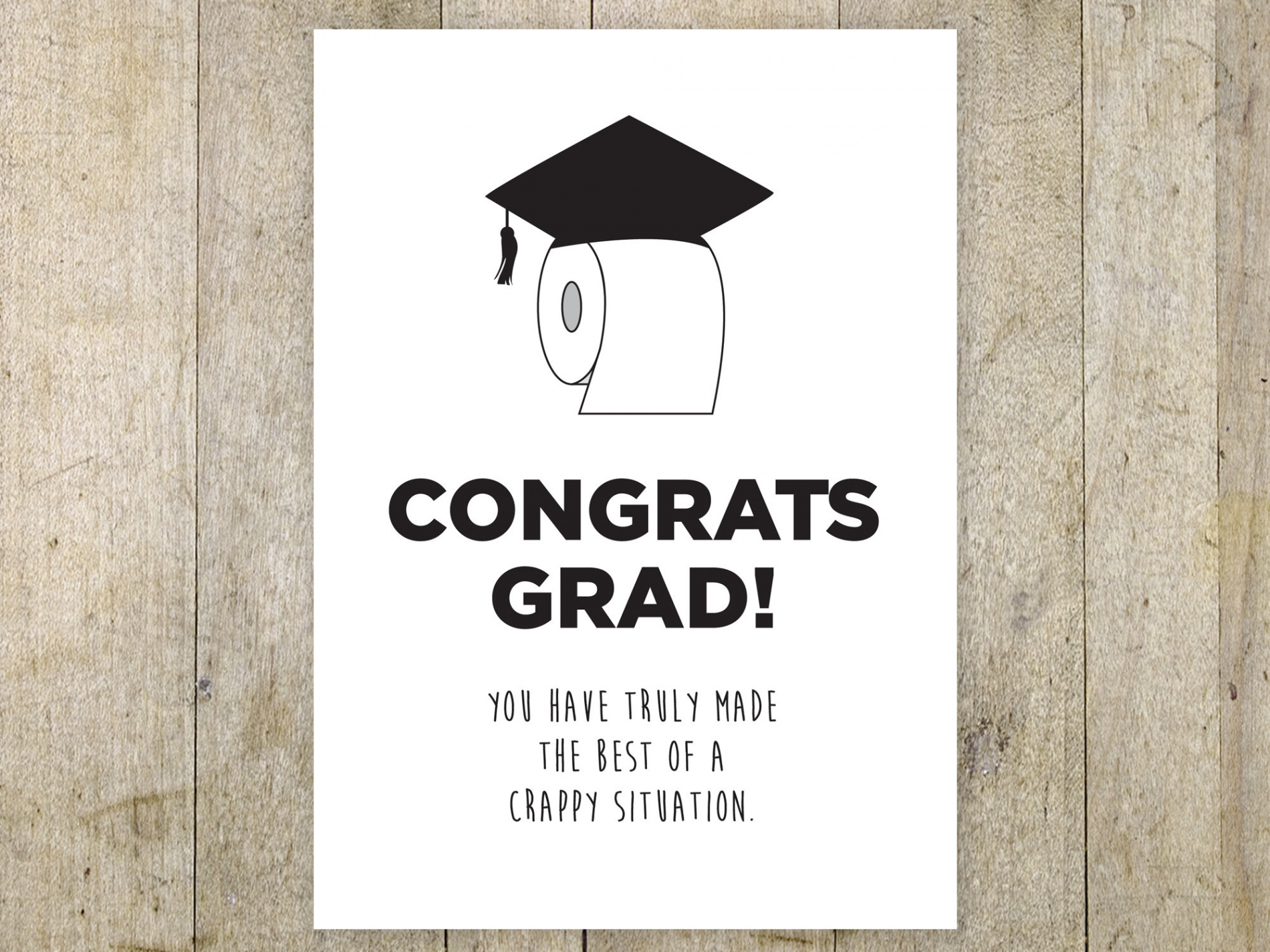 Funny Graduation Card, Printable Graduation Card, Quarantine Graduation  Card, Toilet Paper, Quarantine Card,  Graduation