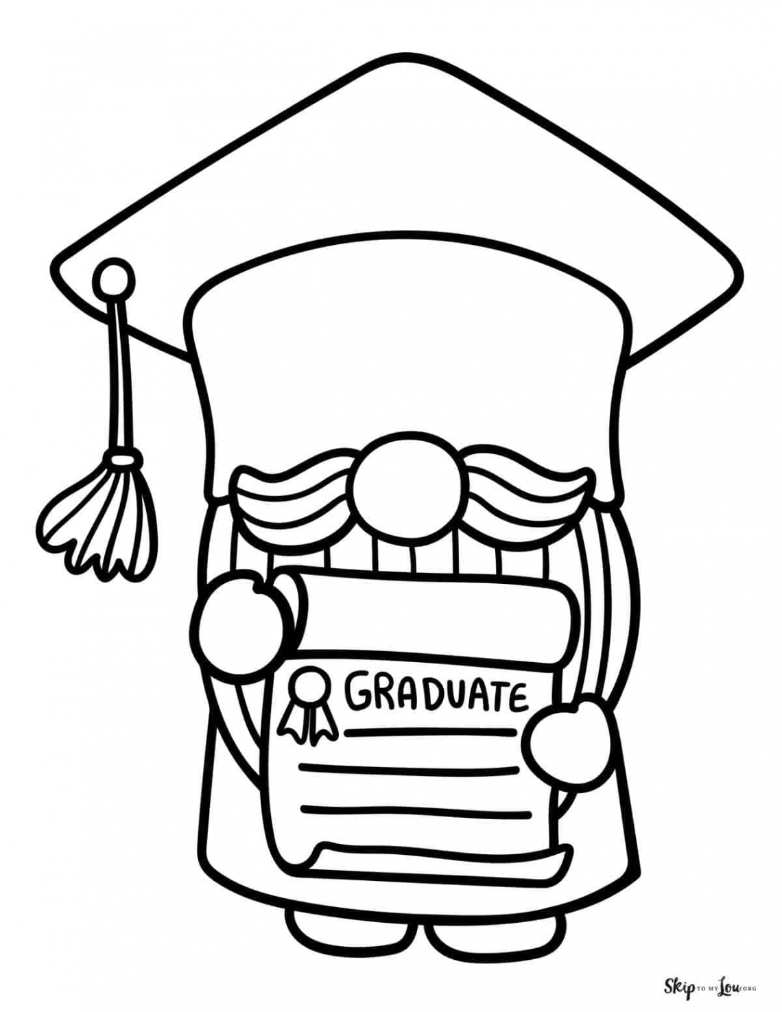 Graduation Coloring Pages  Skip To My Lou