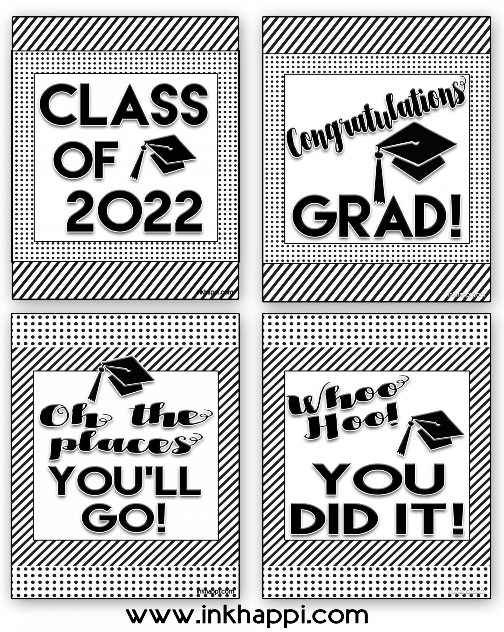 Graduation Printables and Encouraging Thoughts for the Grad