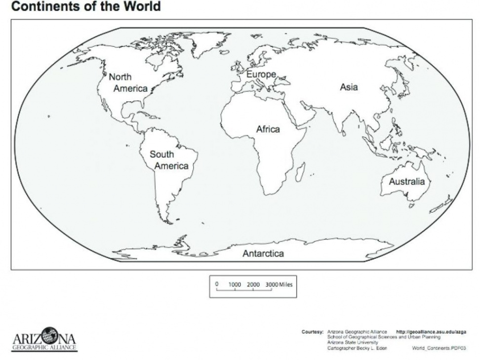 Great Image of Continents Coloring Page - entitlementtrap