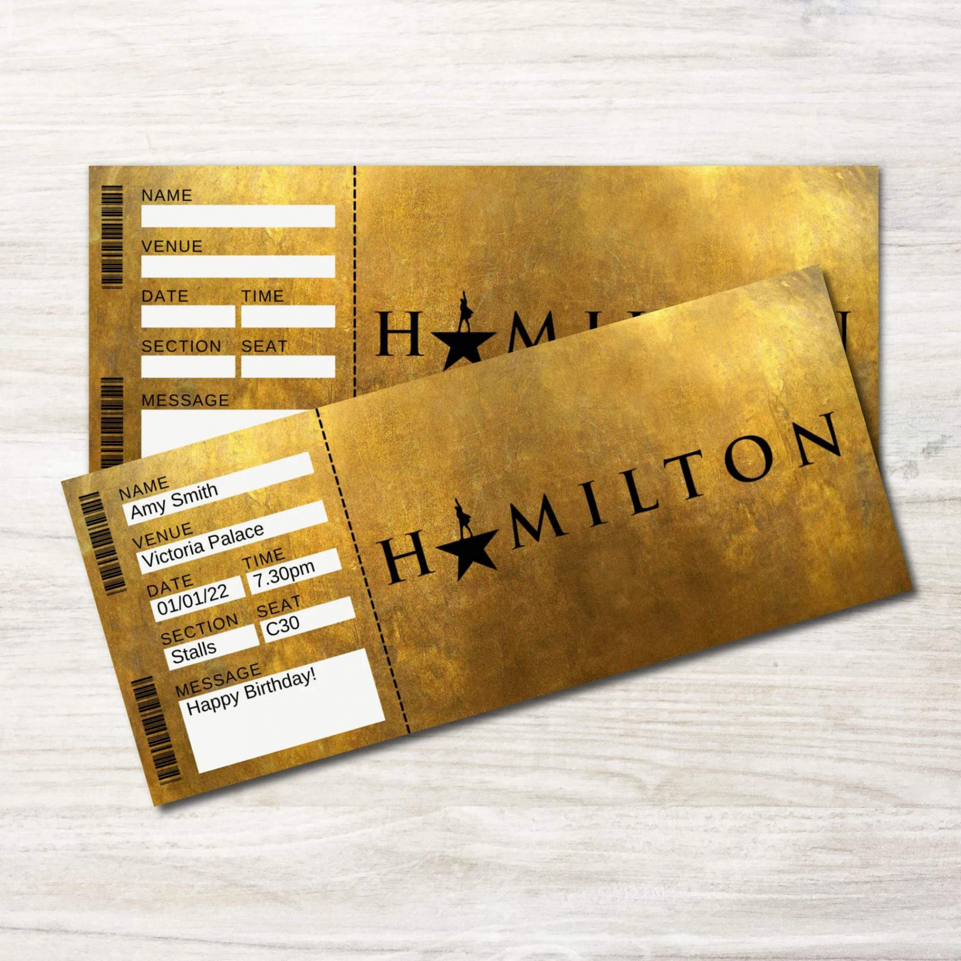 Hamilton Printable Tickets: How to Buy, Print and Use Them