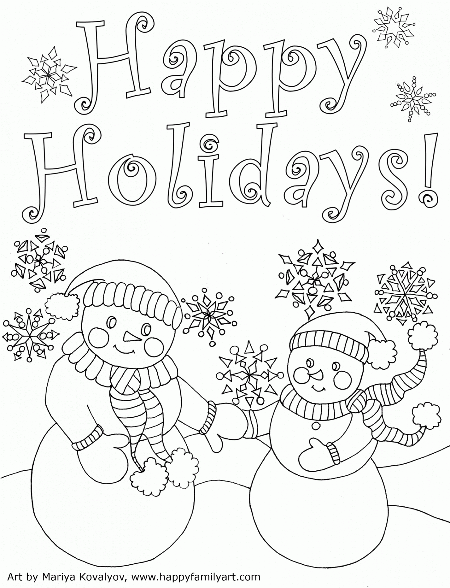 ▷ Holidays: Coloring Pages & Books - % FREE and printable!