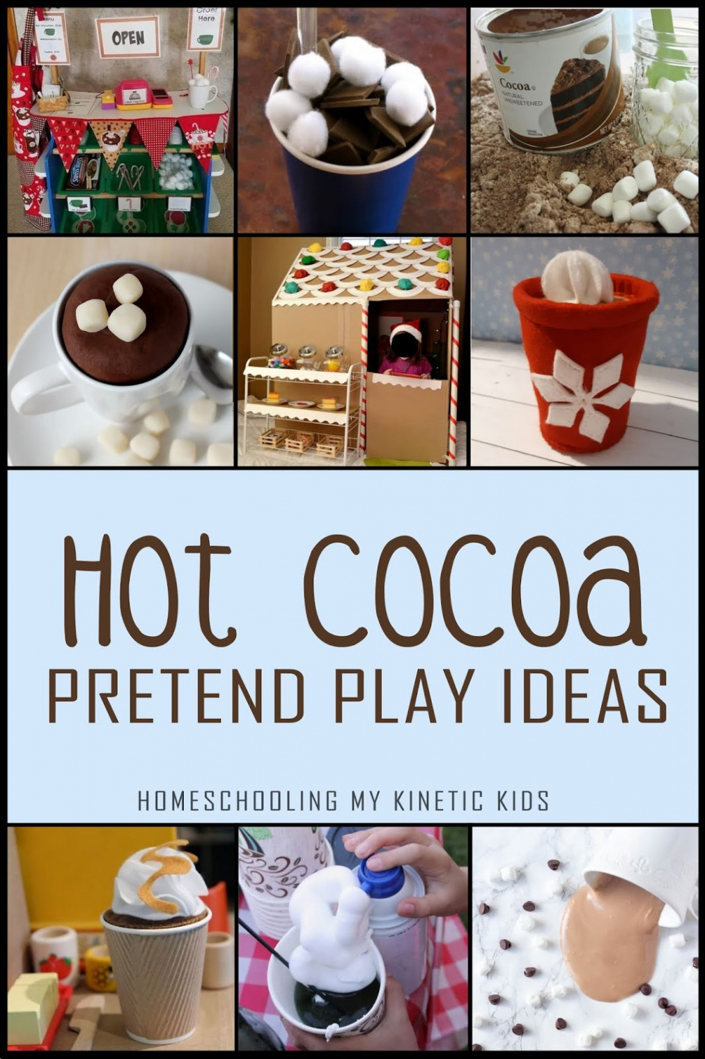 Hot Cocoa Pretend Play Ideas