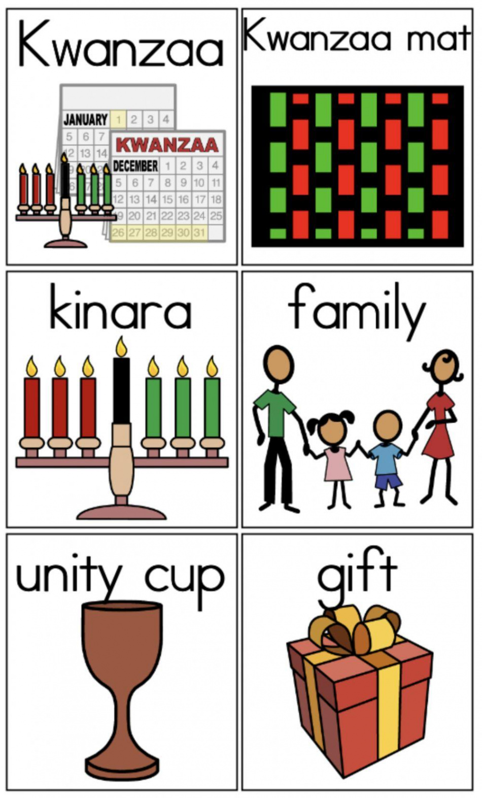 Kwanzaa Vocabulary worksheet  Live Worksheets