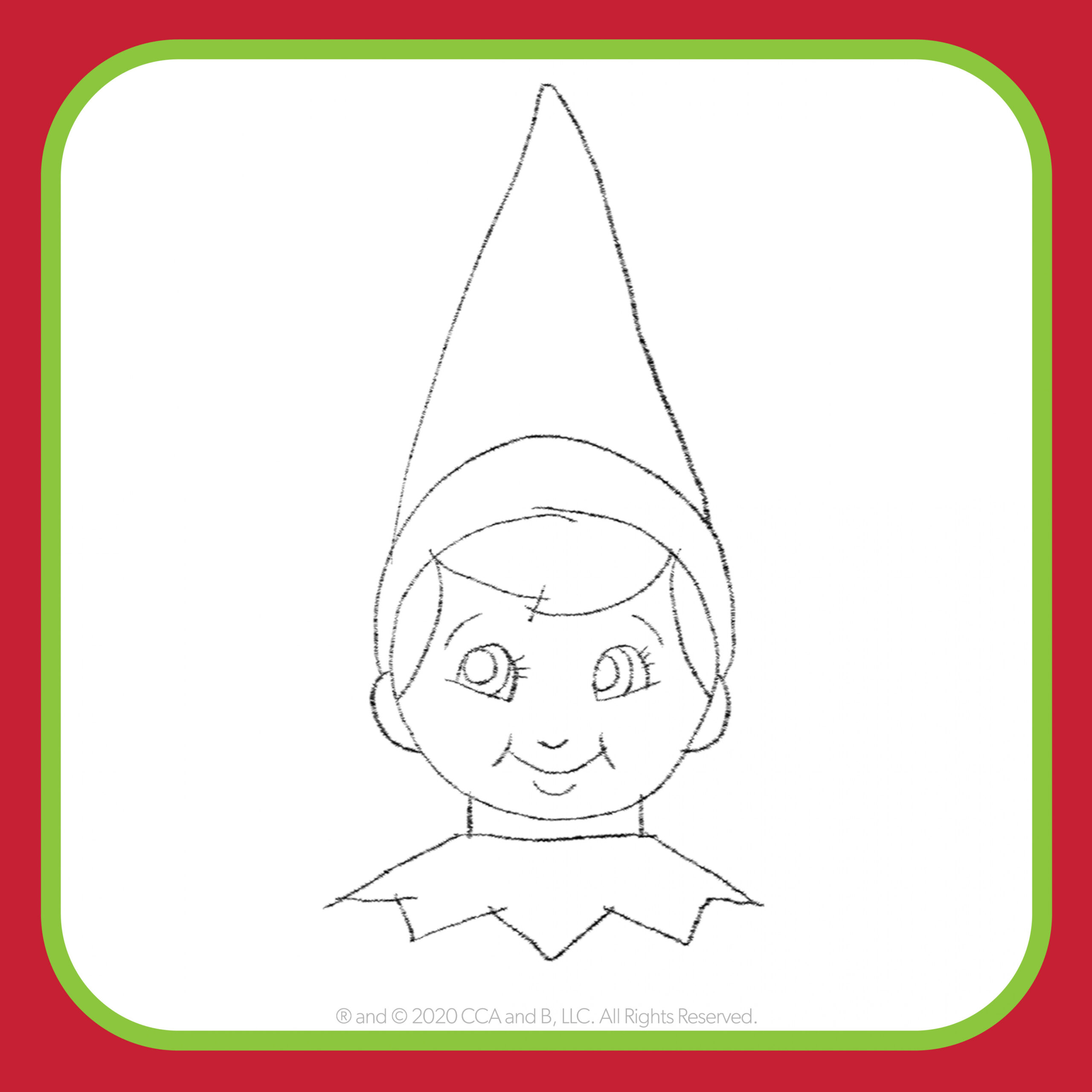 Learn How to Draw The Elf on the Shelf®  The Elf on the Shelf