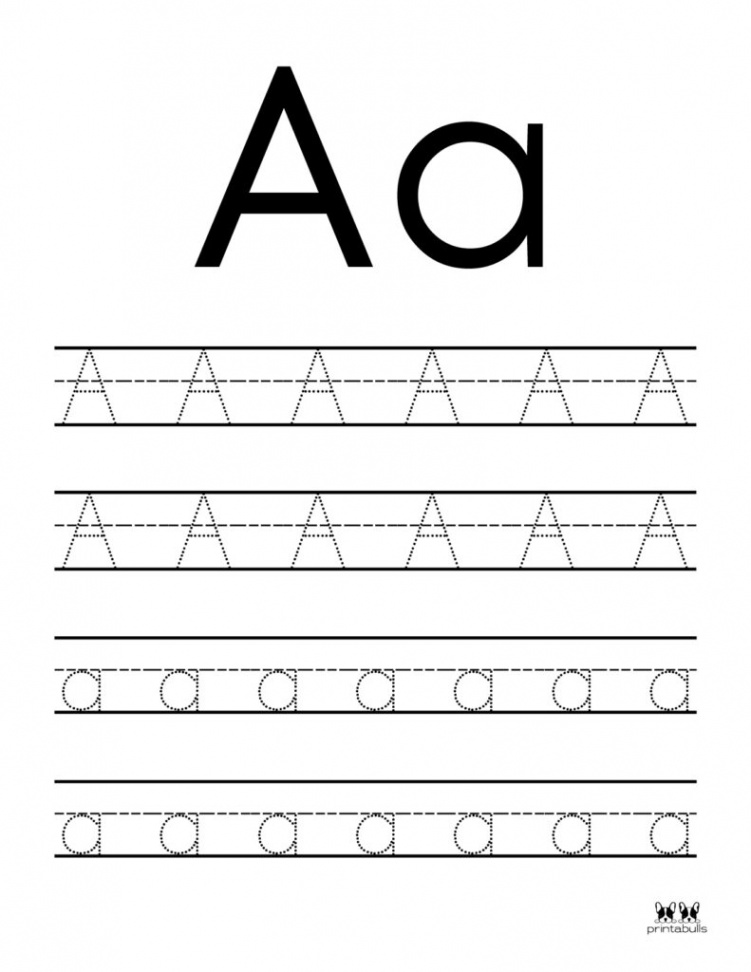 Letter A Worksheets -  FREE Printables  Printabulls