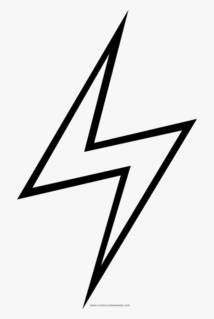 Lightning Bolt Coloring Page - Harry   Pictures of lightning