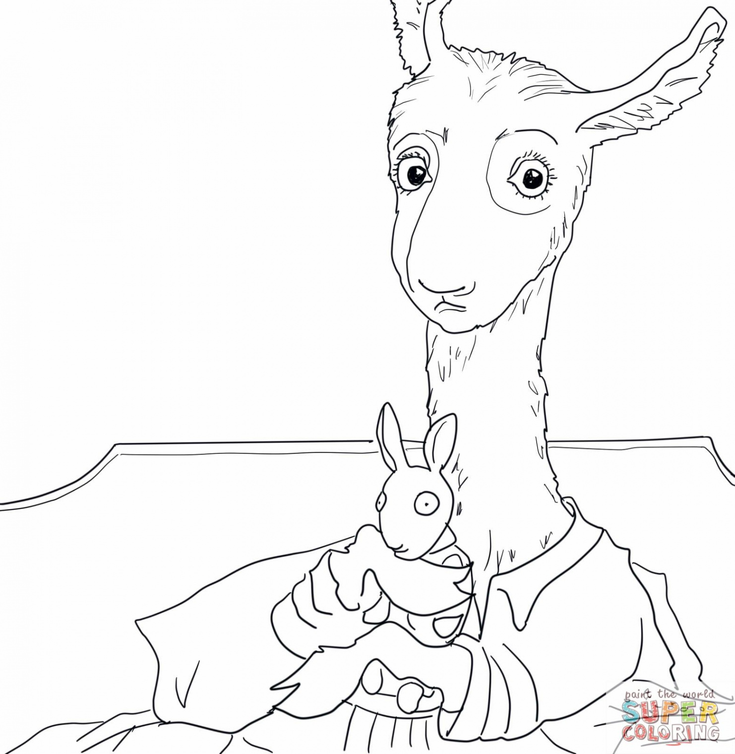 Llama llama red pajama, Free printable coloring pages, Coloring pages