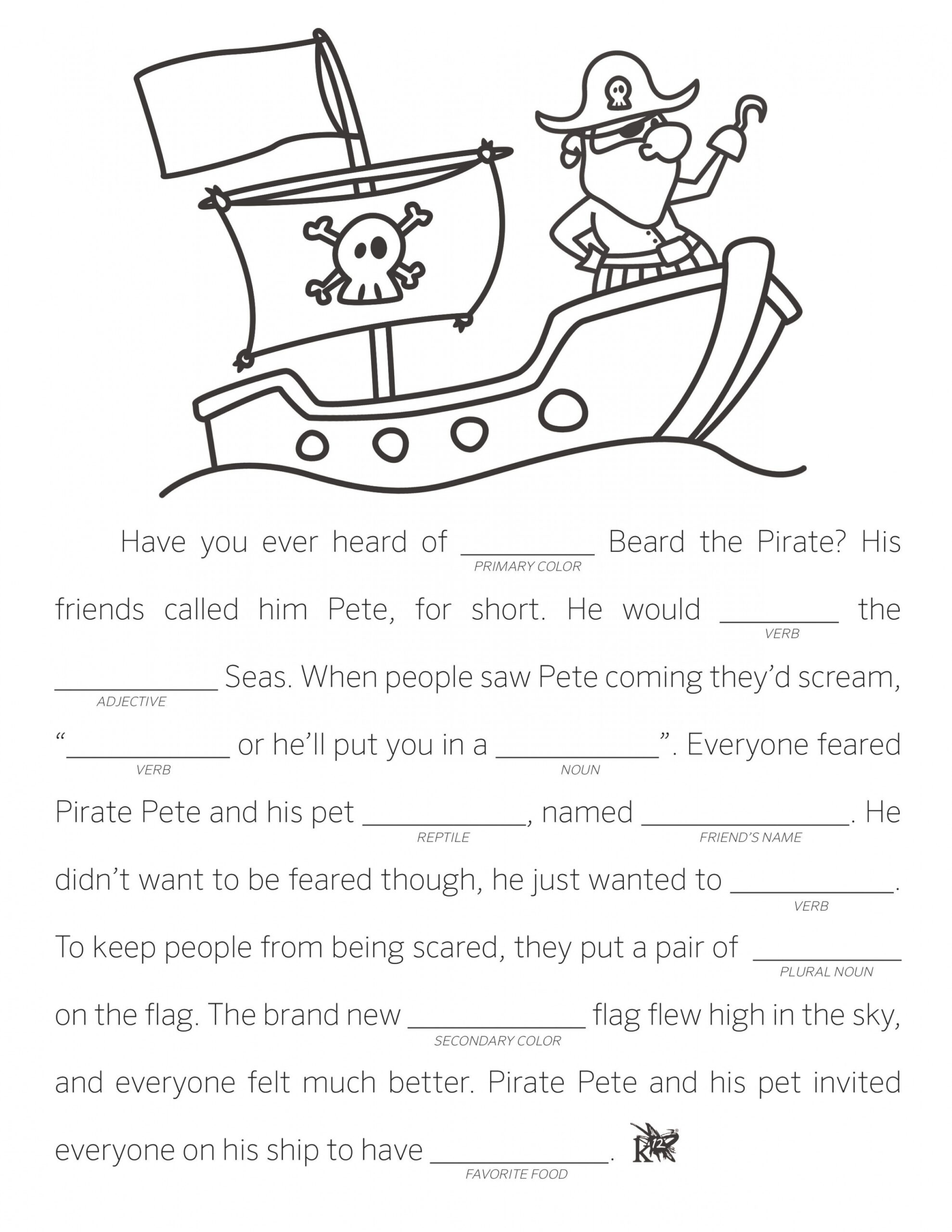 Make Your Own Fill in the Blank Stories - Learning Liftoff