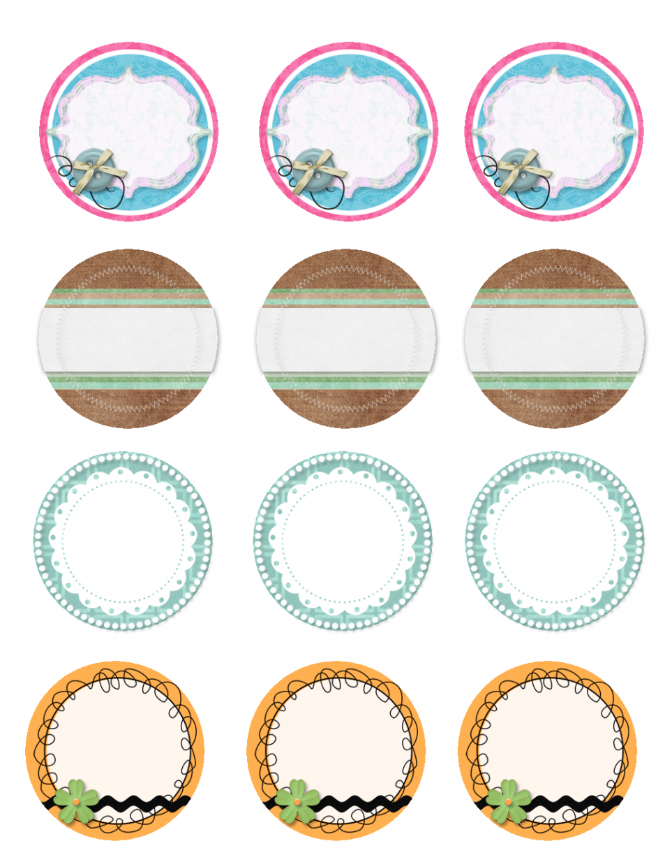 Mason Jar Lid Labels Printable  Mason jars labels, Canning jar