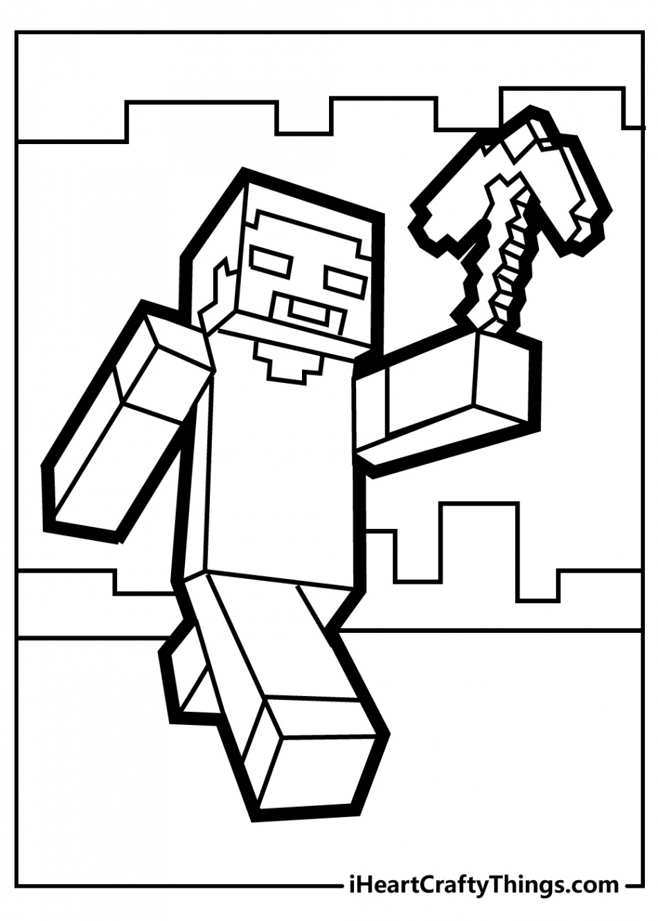 Minecraft Coloring Pages (% Free Printables)