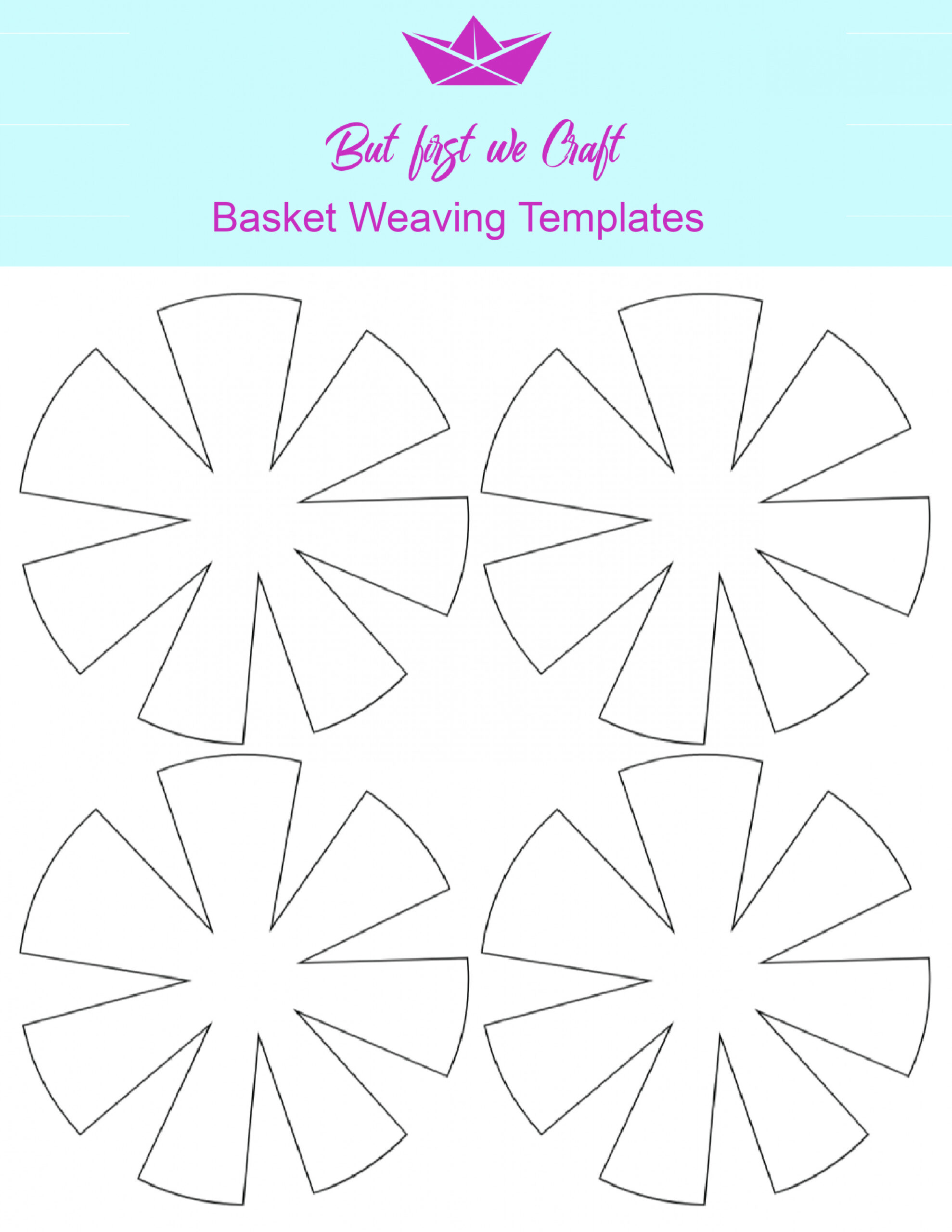 Mini Basket Weaving – But First We Craft