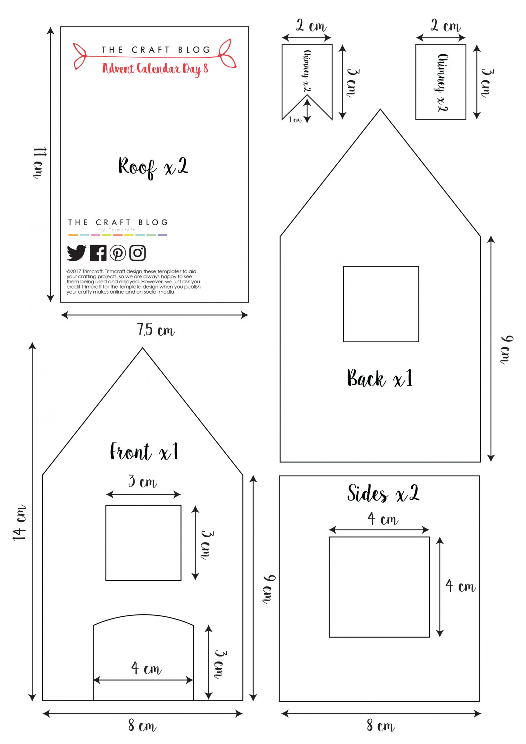 Molde de casa, Casa de papelão, Maquetes de casas