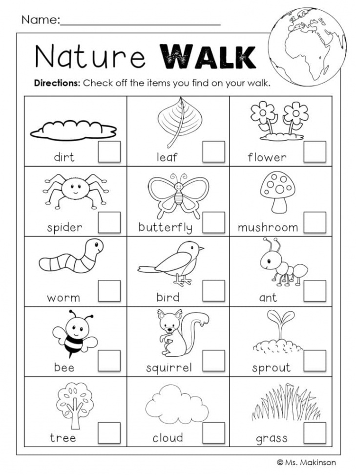 Nature Walk Scavenger Hunt - Keep Akron Beautiful