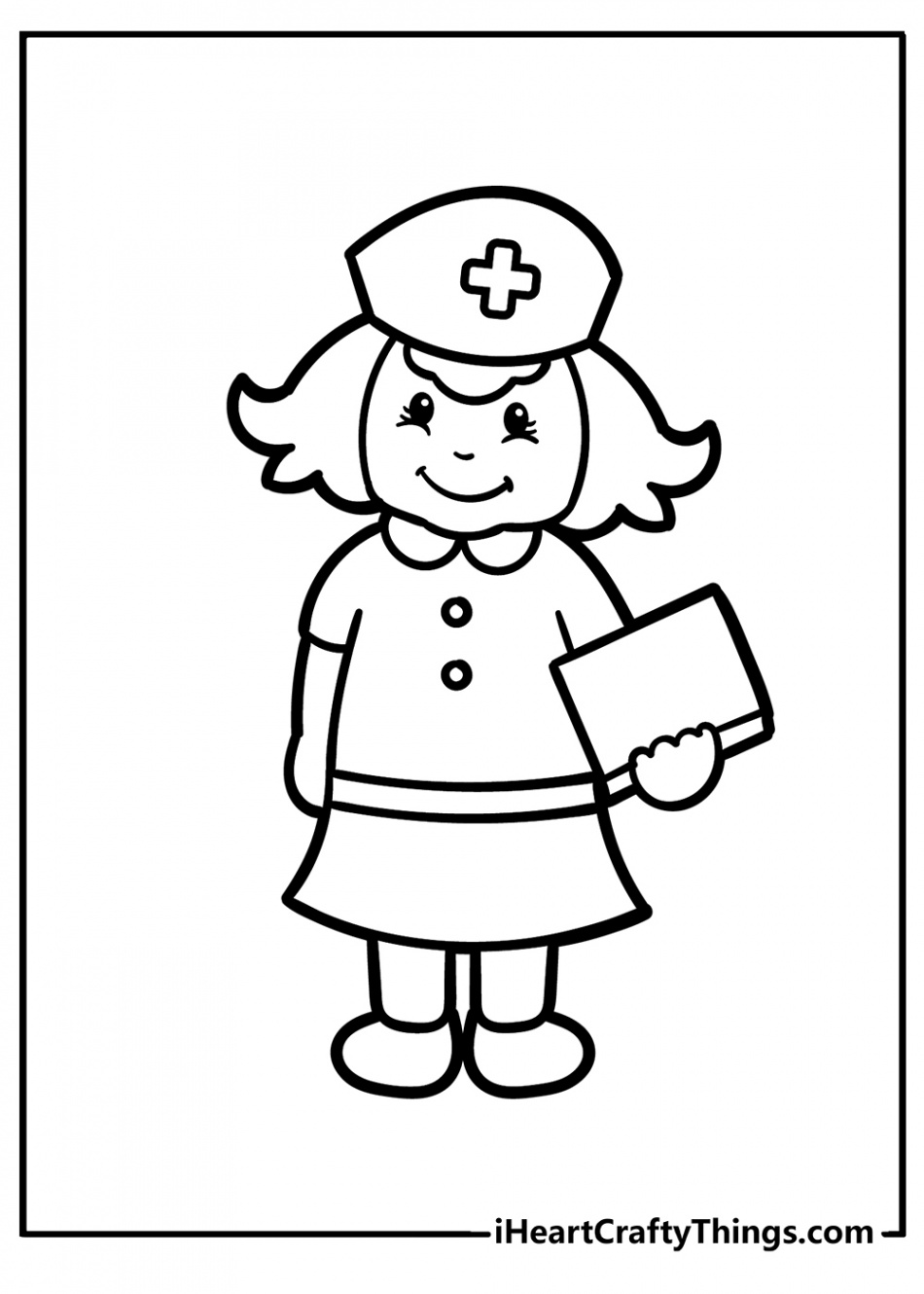 Nurse Coloring Pages (% Free Printables)