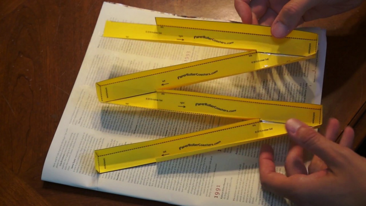 Paper Roller Coasters - Advanced Templates