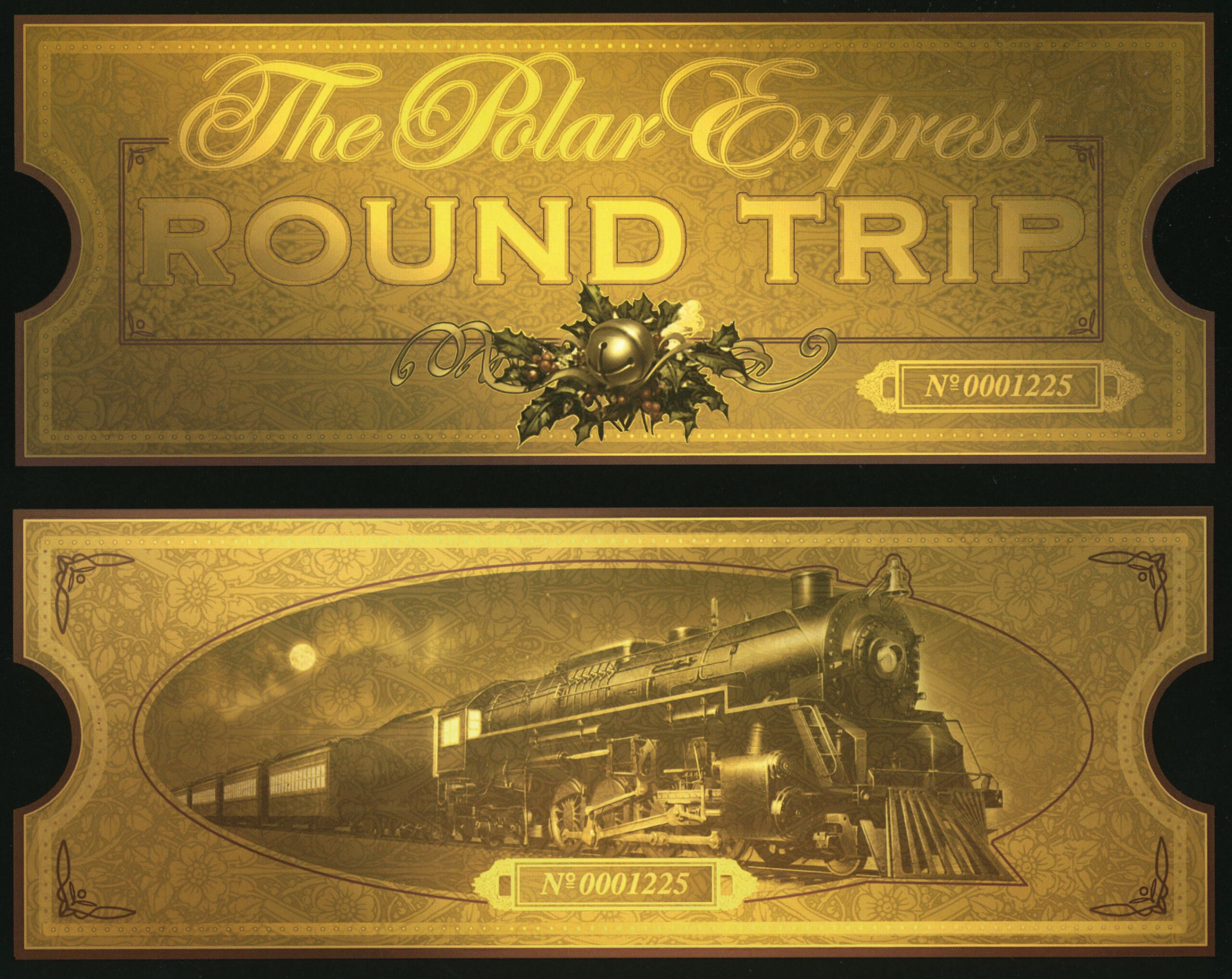 Polar Express Ticket image  Polar express party, Polar express