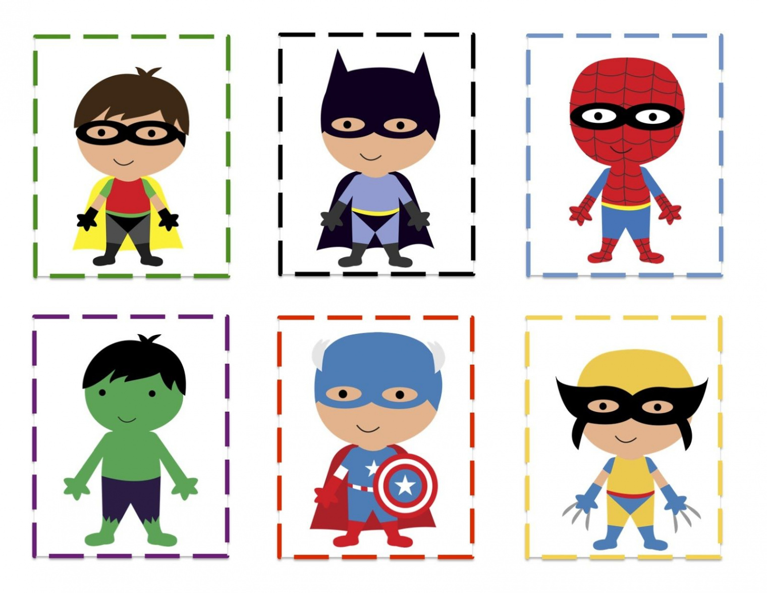 Preschool Printables: Super Hero