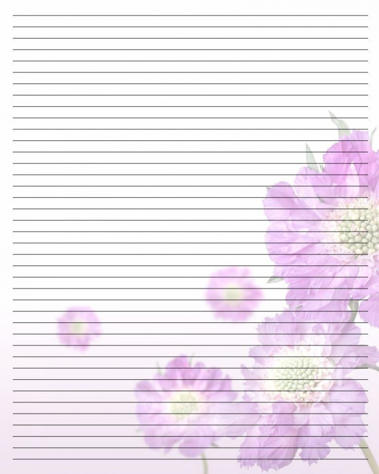 Pretty Printable Lined Stationary Paper  Stationery  Pinterest