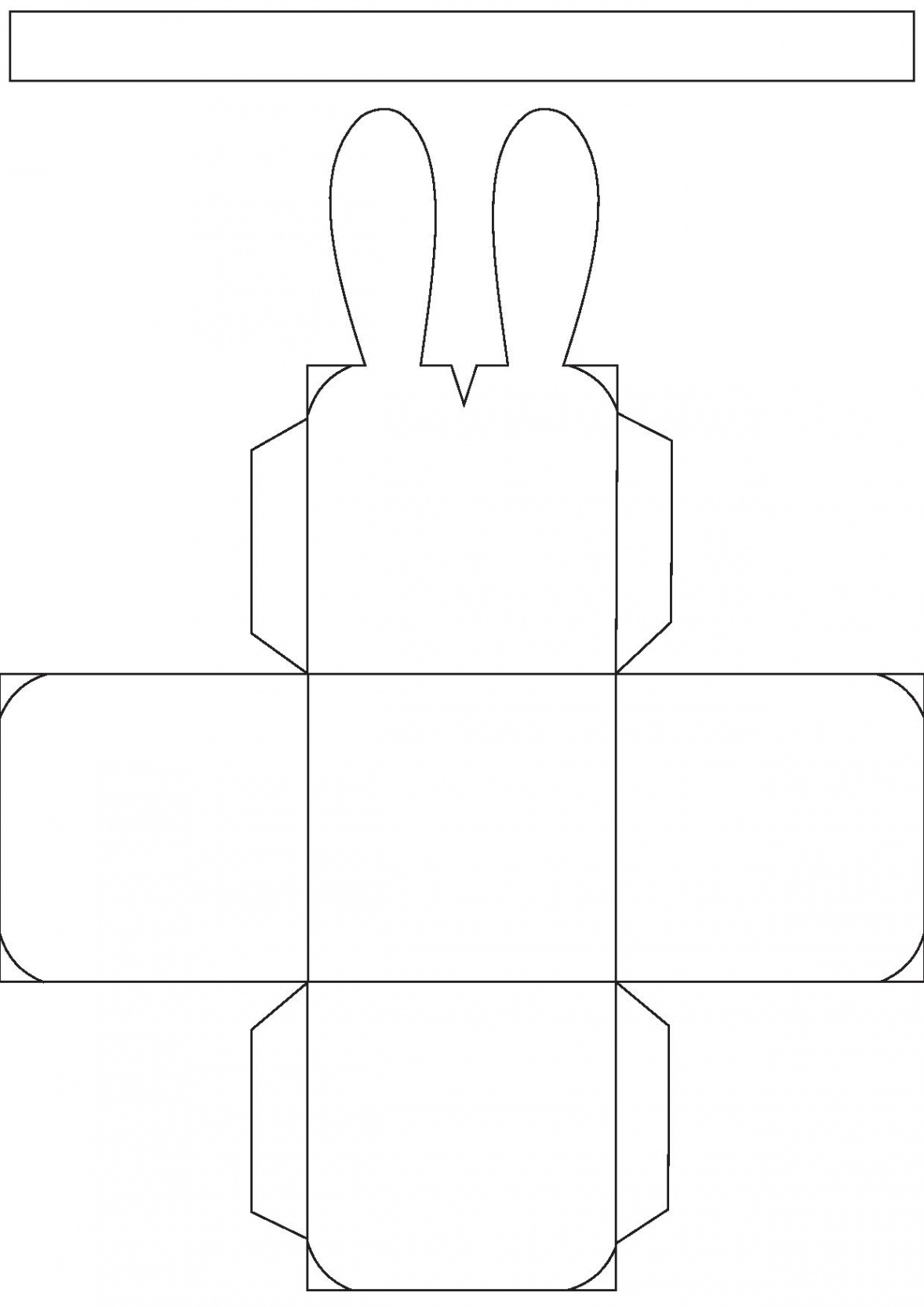 Printable Easter Basket Template