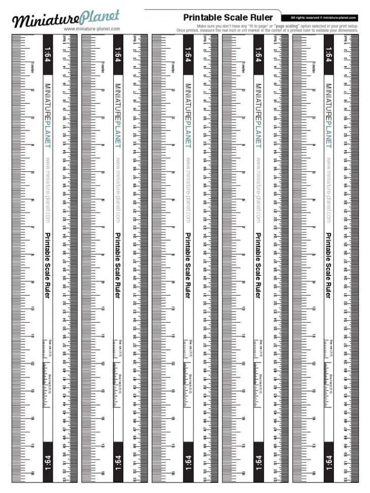 Printable Scale-Ruler    PDF  Length