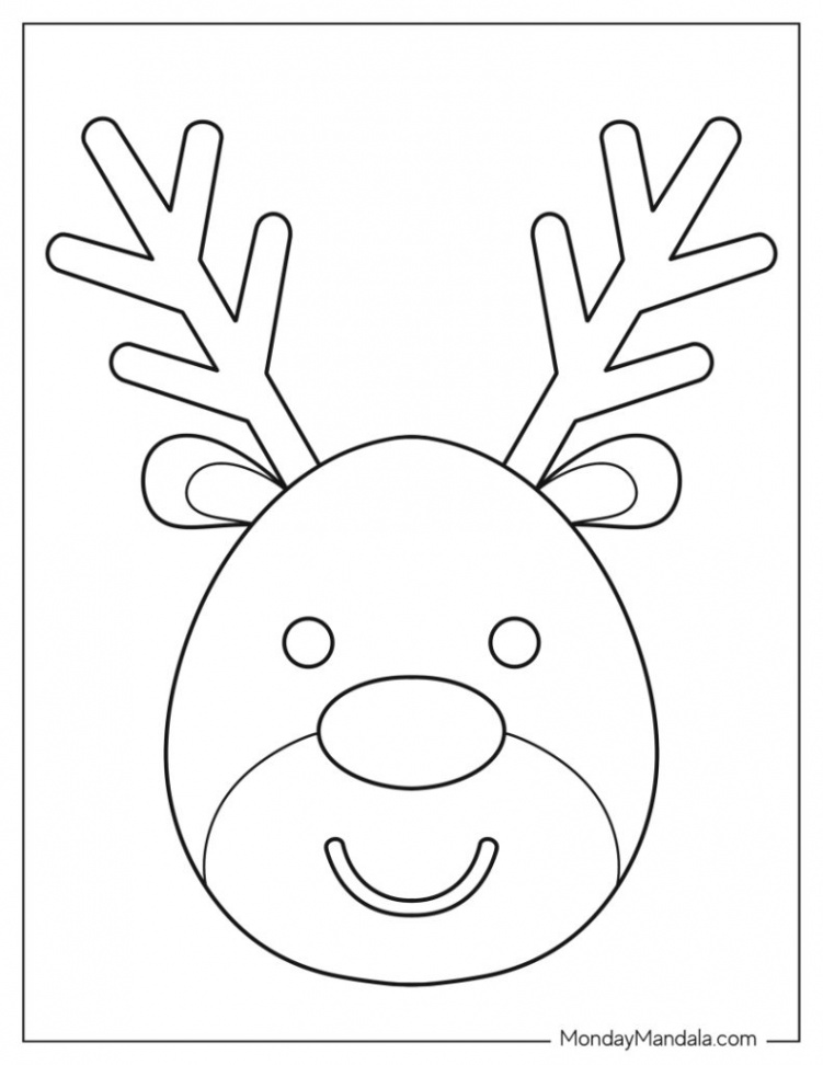 Reindeer Templates (Free PDF Printables)