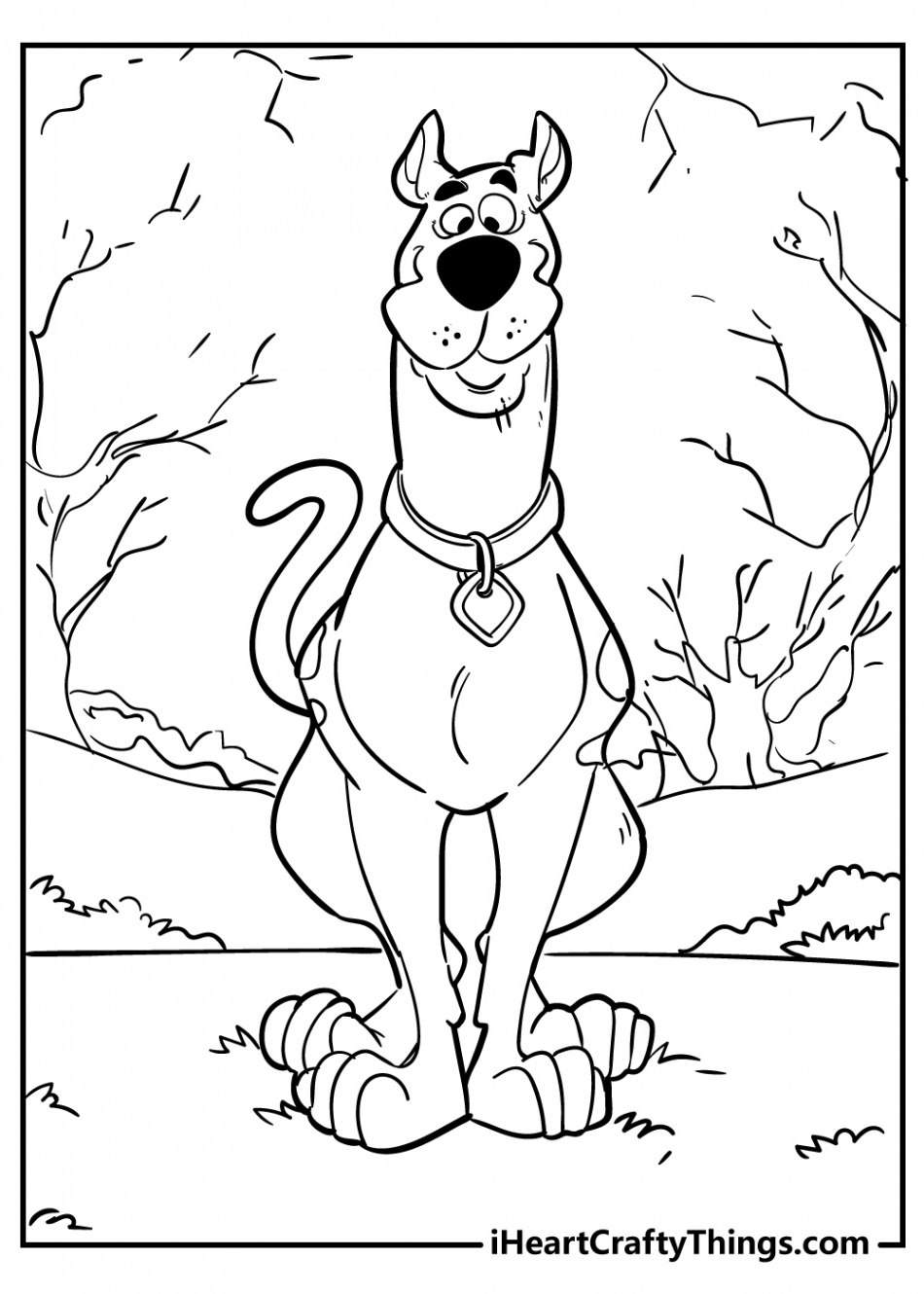 Scooby Doo Coloring Pages (% Free Printables)