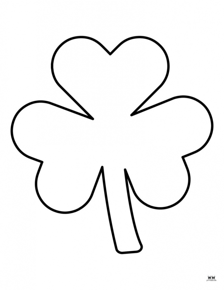 Shamrock Templates & Coloring Pages -  FREE Printables  Printabulls