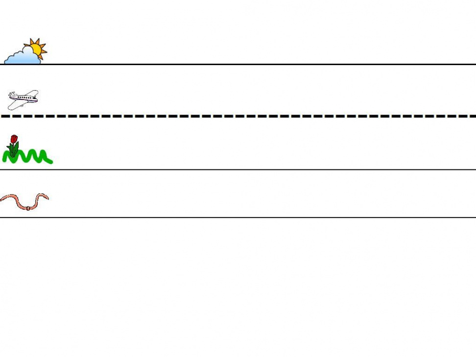 Sky+Line+Grass+Line+Writing+Paper  Kindergarten writing paper