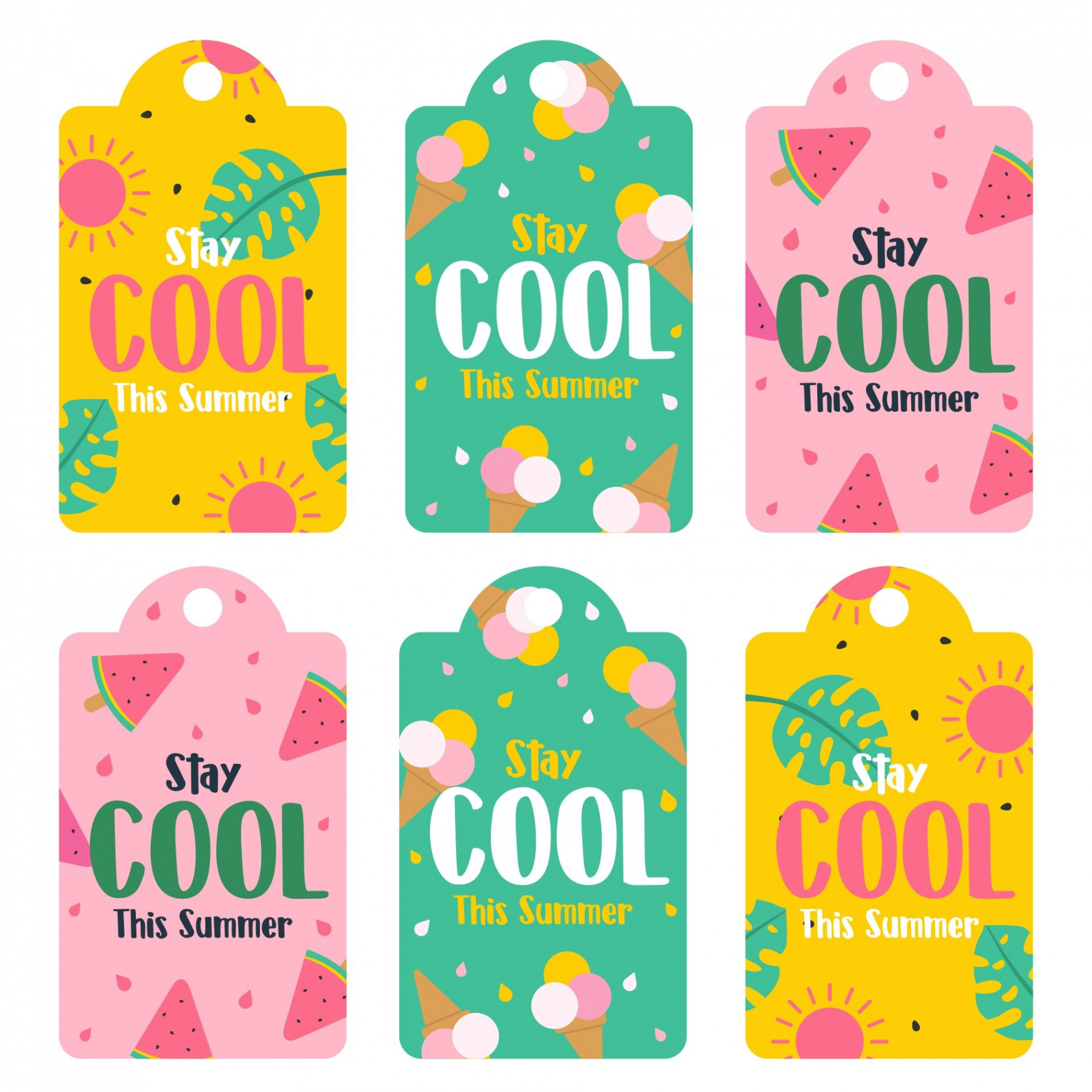 Stay-Cool This Summer Printable  Summer printables, Free