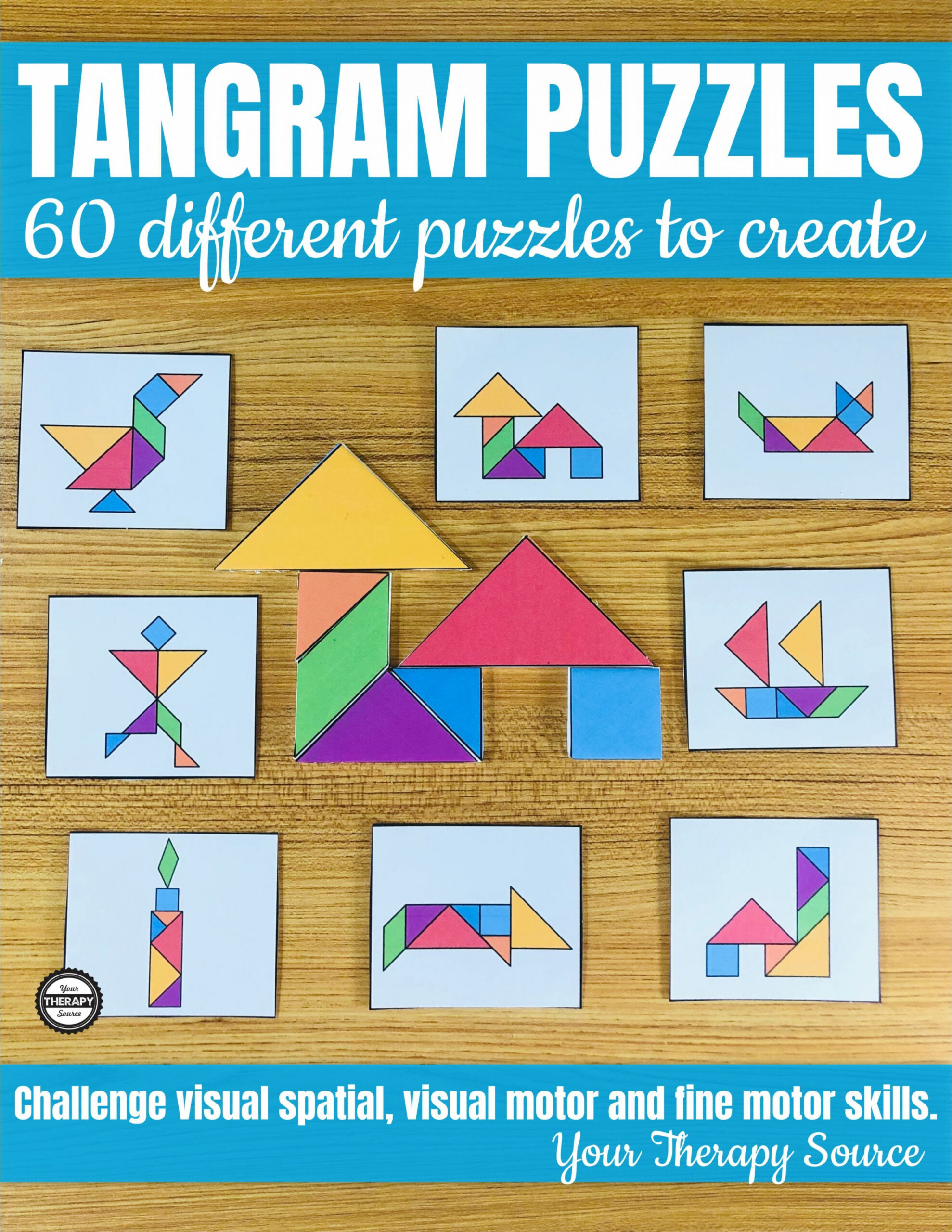 Tangram Printable Puzzles